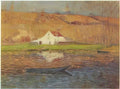 Gustave Loiseau by the loing river Art A4 Photo Print