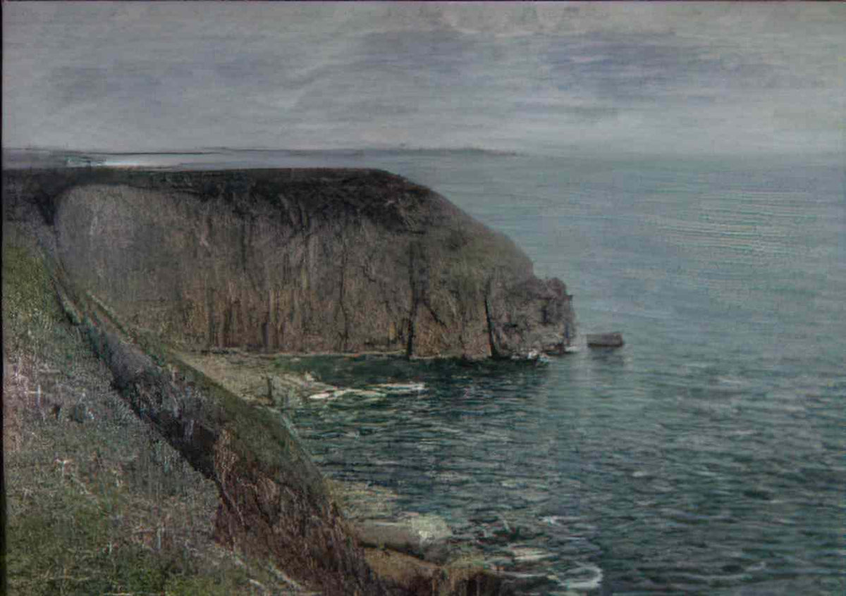 Gustave Courbet the approaching storm Art A4 Photo Print