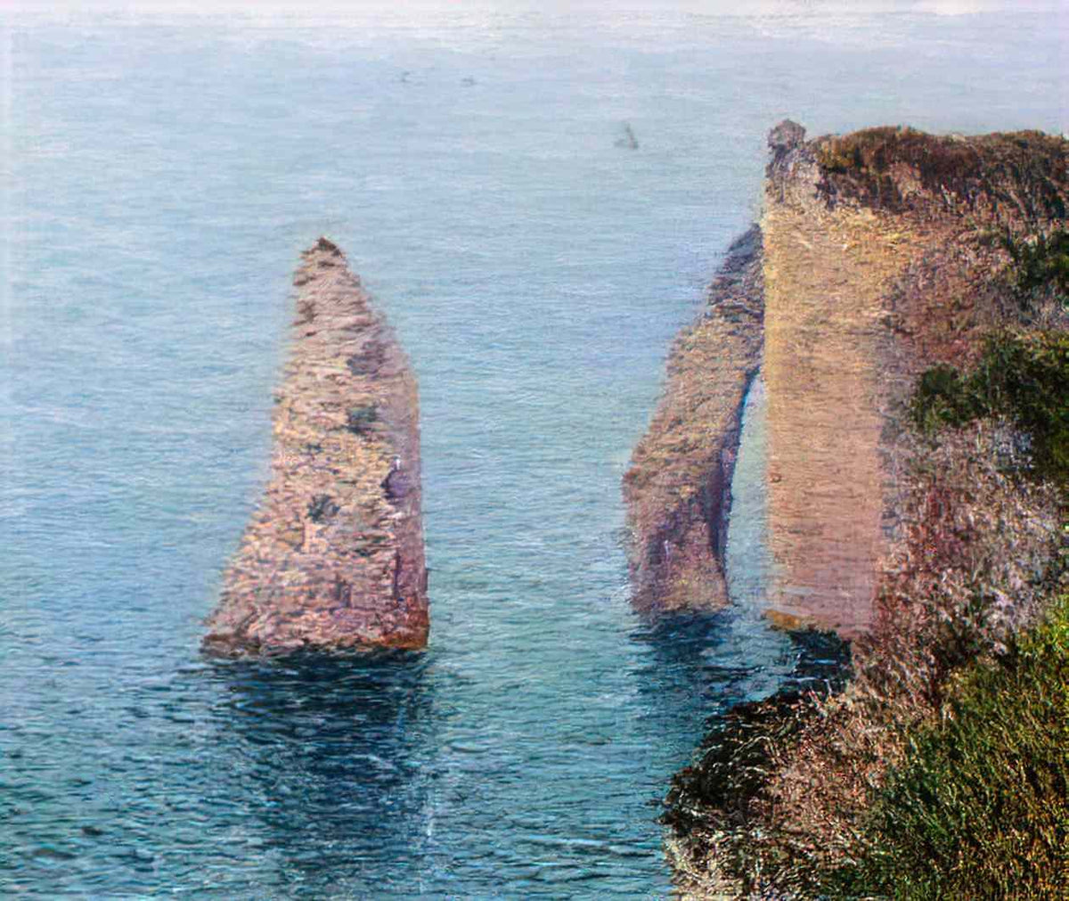 Gustave Loiseau etretat 1902 Art A4 Photo Print