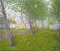Gustave Loiseau garden by the house 1898 Art A4 Photo Print