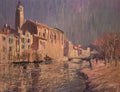 Gustave Courbet the source of the lison 1866 Art A4 Photo Print