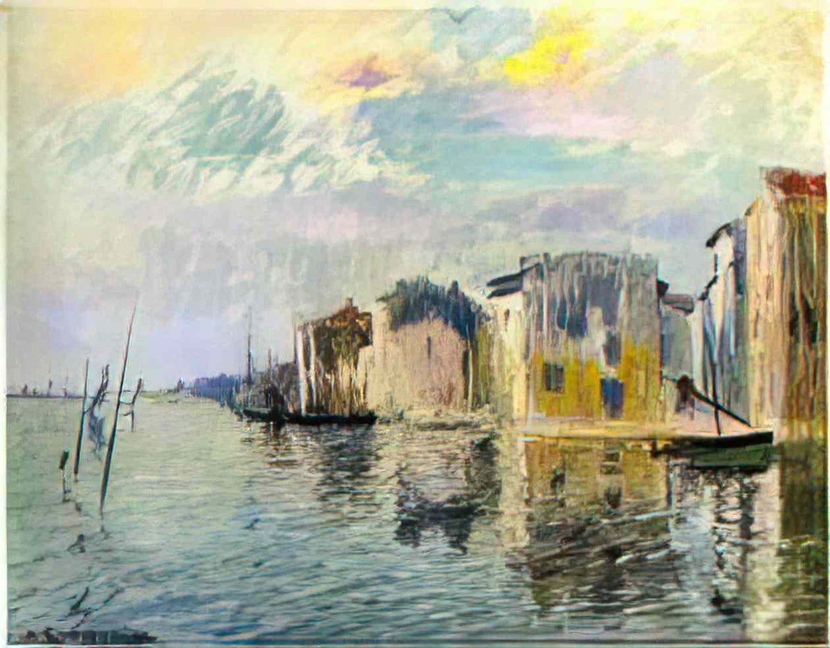 Gustave Loiseau martigues 1913 Art A4 Photo Print