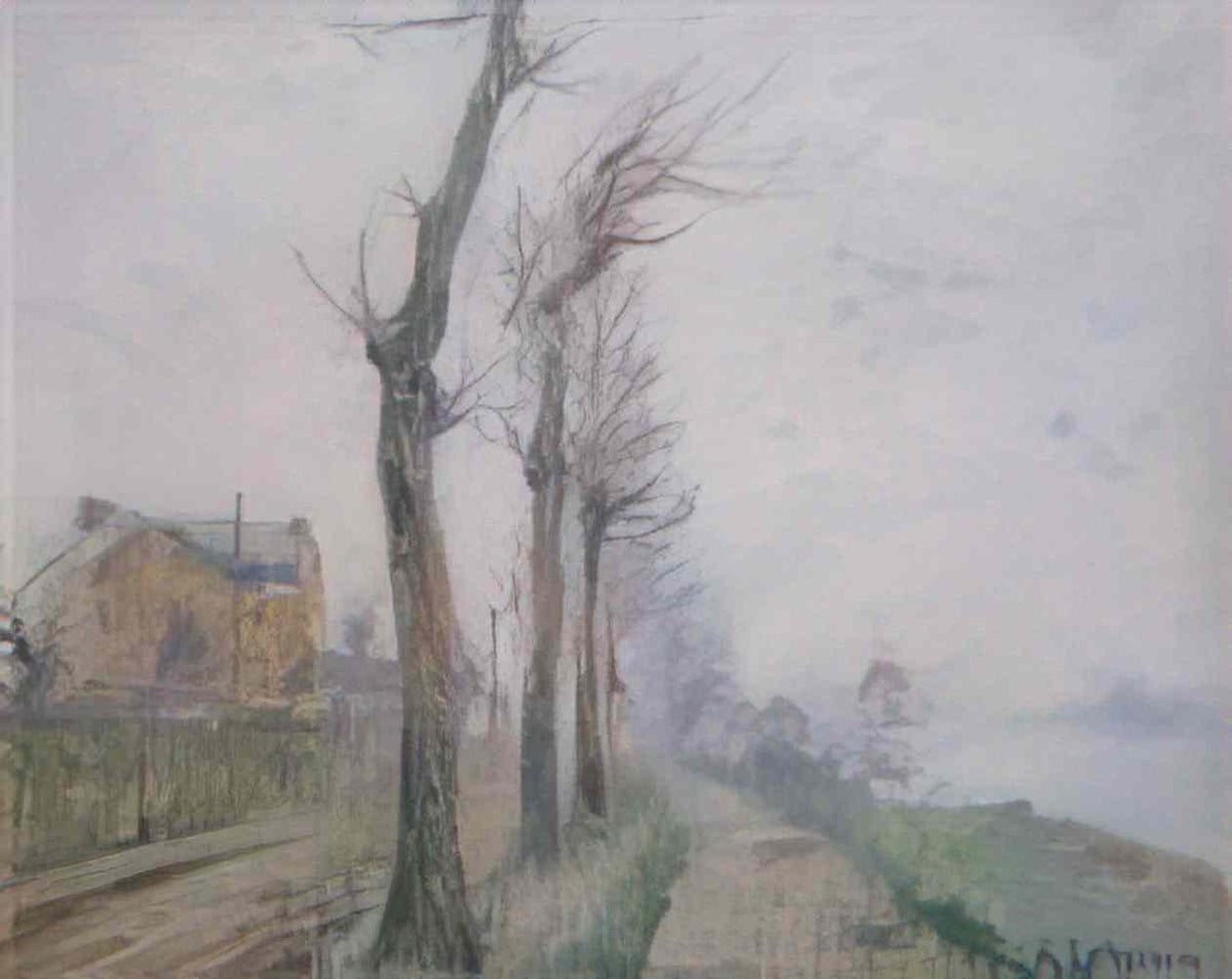 Gustave Loiseau pothius quay at the oie river Art A4 Photo Print