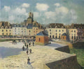 Gustave Loiseau quay at dieppe 1902 Art A4 Photo Print