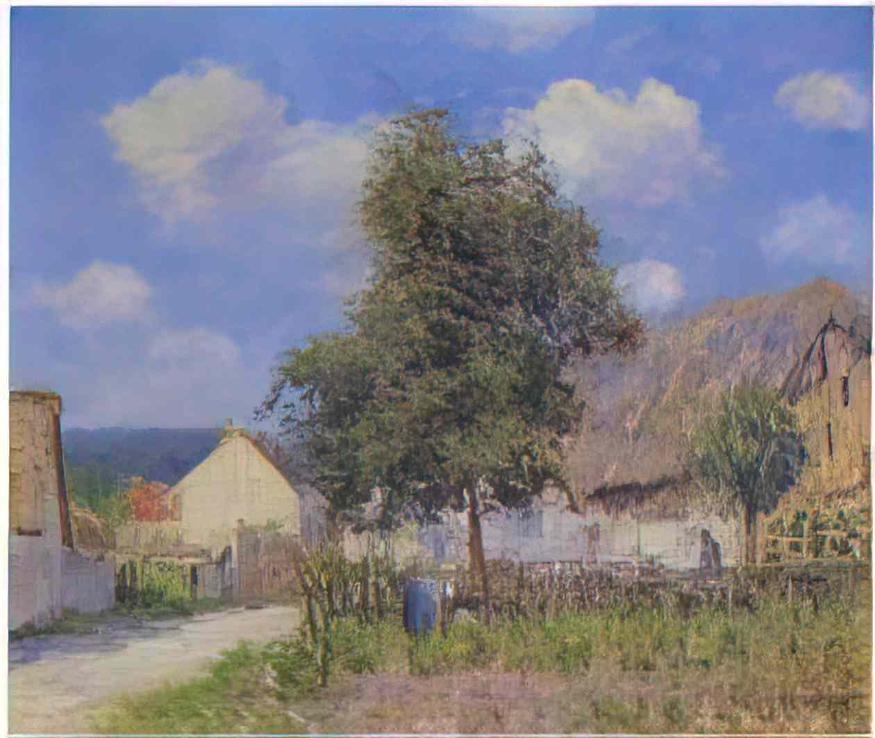 Gustave Loiseau by the eure river fog effect 1906 Art A4 Photo Print