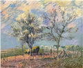 Gustave Loiseau by the eure river in spring 1902 Art A4 Photo Print