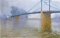 Gustave Loiseau by the loing river Art A4 Photo Print