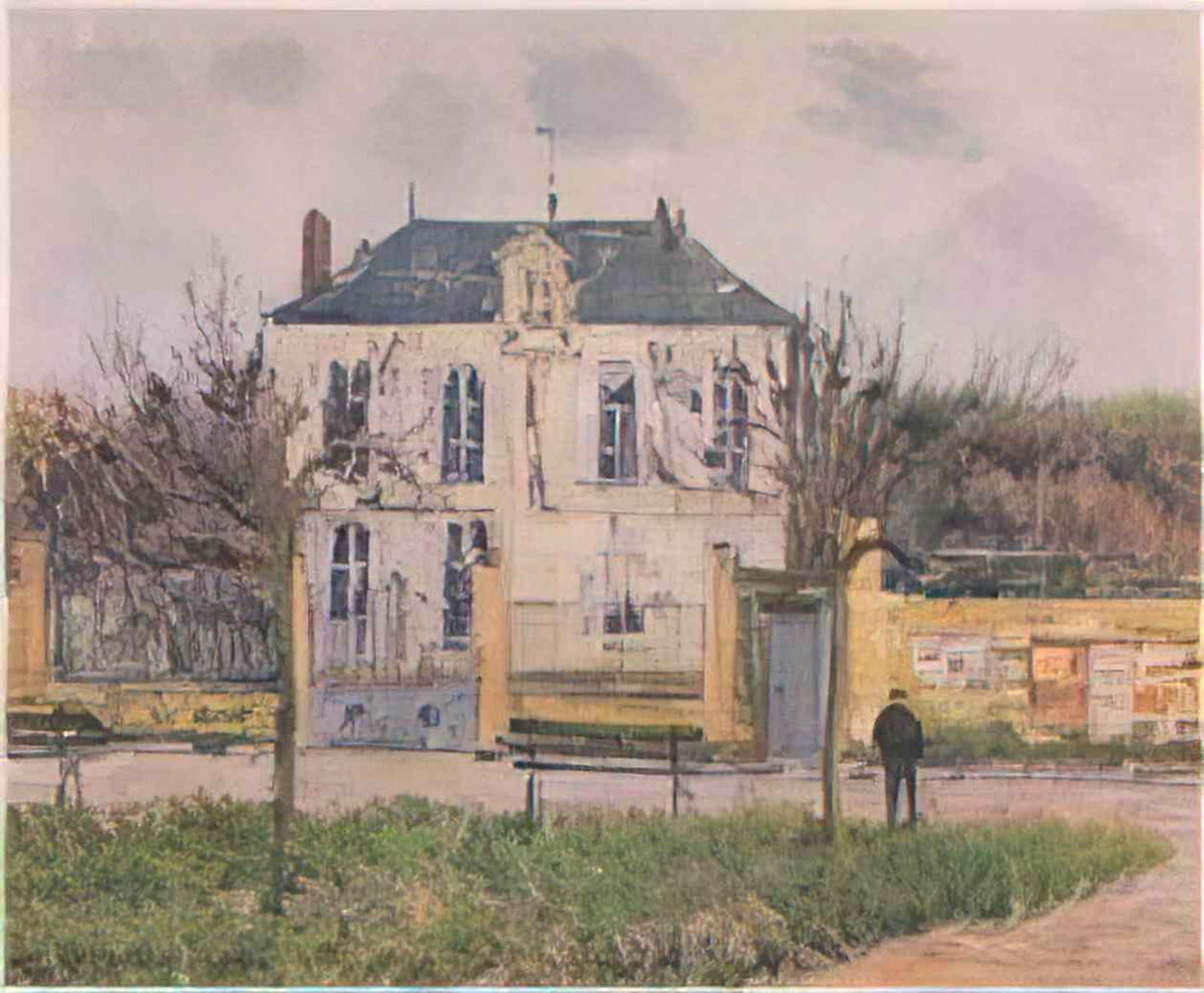 Gustave Loiseau the house 1906 Art A4 Photo Print
