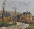 Gustave Loiseau the road to dieppe Art A4 Photo Print