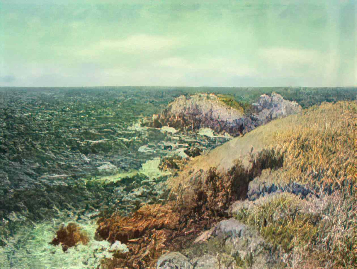 Gustave Loiseau the rocks of saint lunaire 1904 Art A4 Photo Print