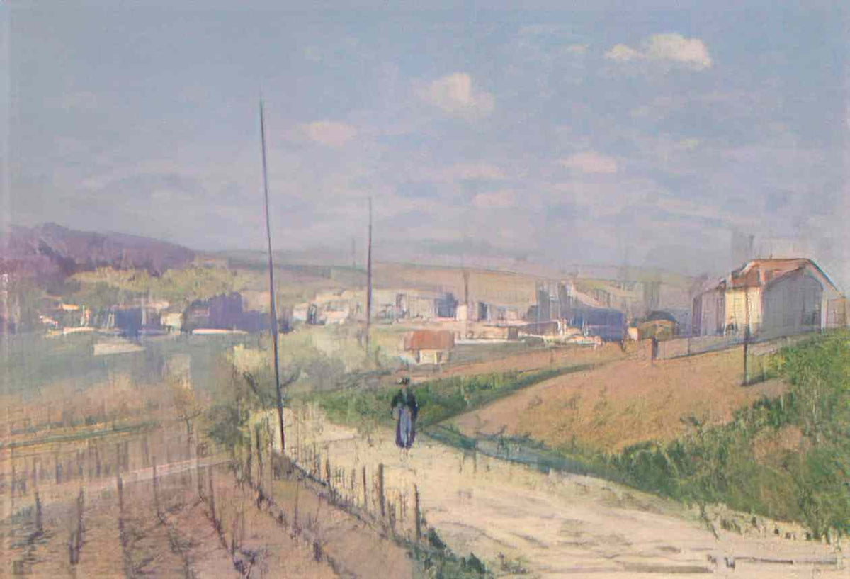 Gustave Loiseau village in spring 1916 Art A4 Photo Print
