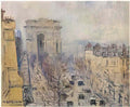 Gustave Loiseau wagram avenue Art A4 Photo Print