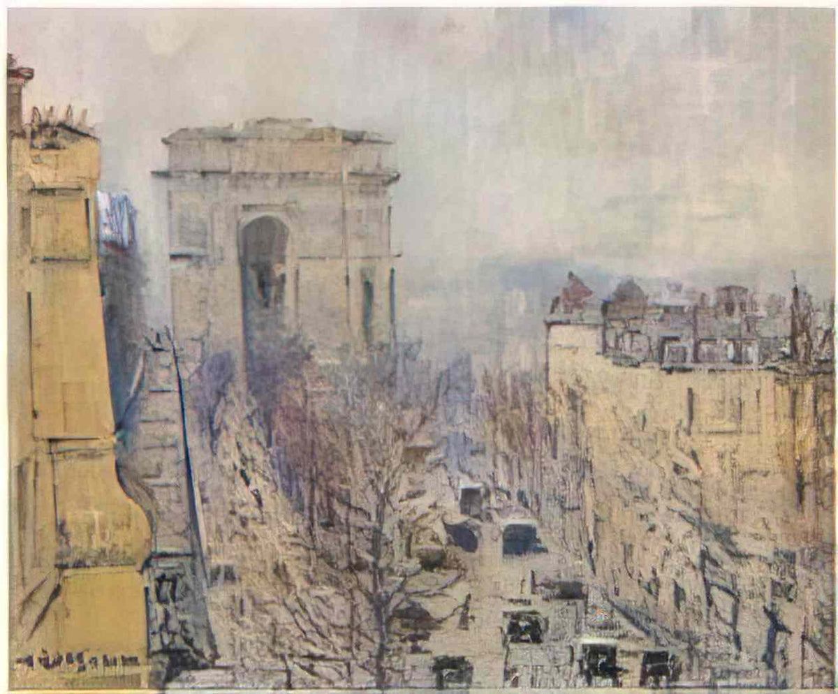 Gustave Loiseau wagram avenue Art A4 Photo Print