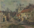 Gustave Loiseau winter in chaponival Art A4 Photo Print