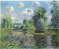 Gustave Loiseau woods near eure river 1920 Art A4 Photo Print