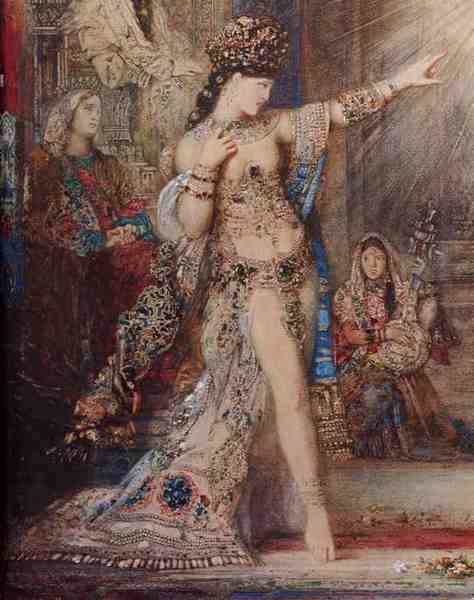Gustave Moreau Moreau The Apparition Detail 5 A4 Photo Print