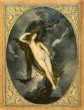 Gustave Moreau Night 5 A4 Photo Print