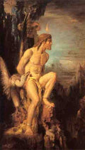 Gustave Moreau Prometheus 5 A4 Photo Print