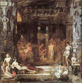 Gustave Moreau The Daughters Of Thespius 5 A4 Photo Print