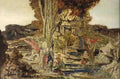 Gustave Moreau The Pierides 5 A4 Photo Print