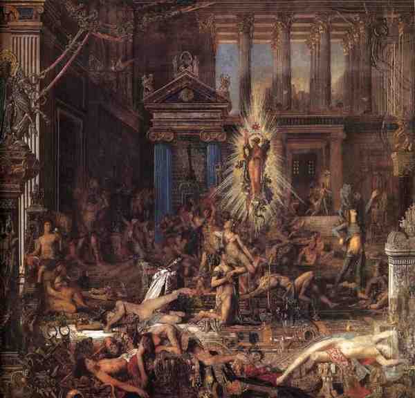 Gustave Moreau The Suitors 5 A4 Photo Print