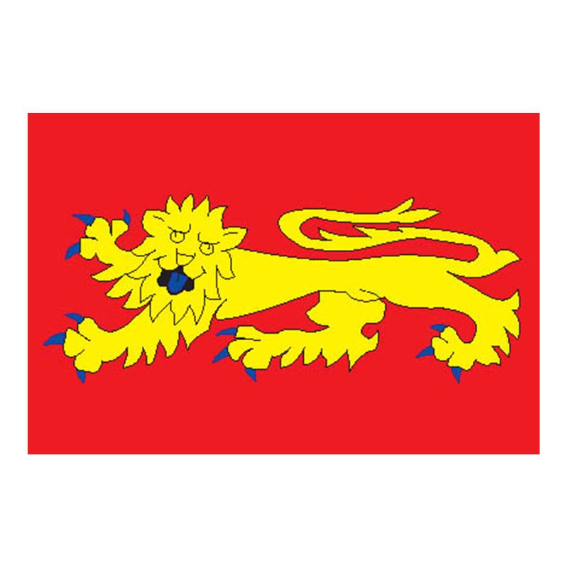 Guyenne Prov Flag N3161 A4 Photo Print