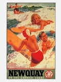 Gwr Newquay 2 Advert A4 Photo Print