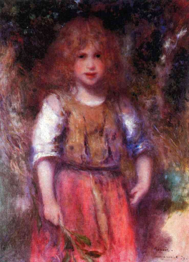 Gypsy Girl Renoir A4 Photo Print
