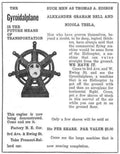 Gyroairplane Edison Bell Vintage Retro Advert Poster A4 Photo Print