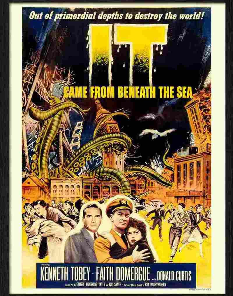 H it came from beneath the sea Advert A4 Photo Print