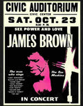 H james brown in concert Advert A4 Photo Print