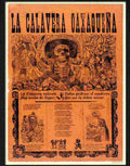 H la calavera oaxaquena mexican print Advert A4 Photo Print