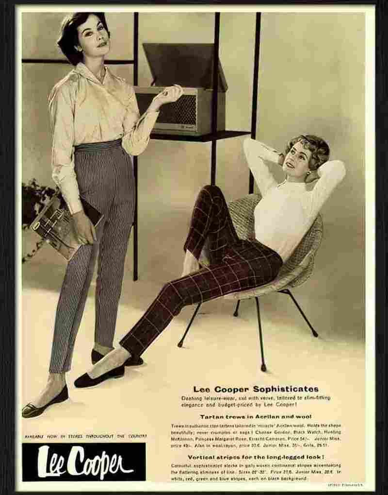 H lee cooper sophisticates 1956 Advert A4 Photo Print
