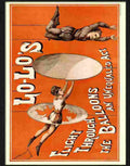 H lo los circus act Advert A4 Photo Print