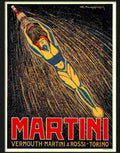 H martini vermouth Advert A4 Photo Print