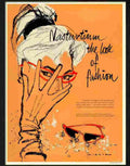 H nasturtium fashion glasses 1950s Advert A4 Photo Print