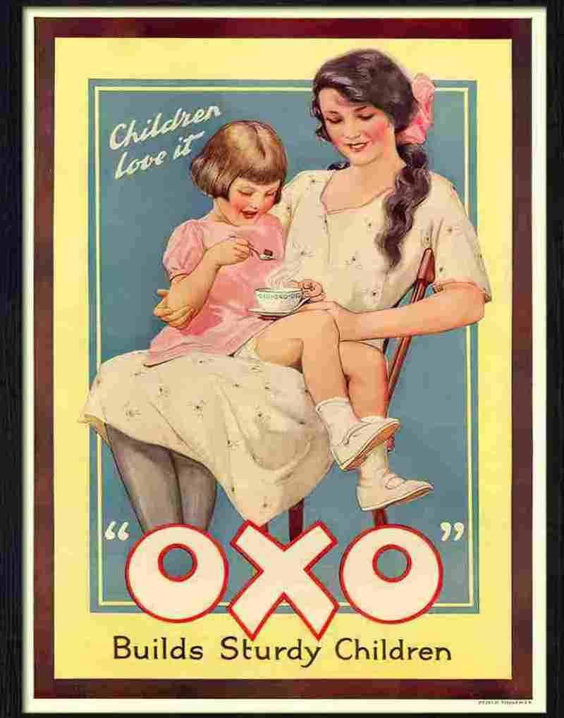 H oxo builds sturdy children Advert A4 Photo Print