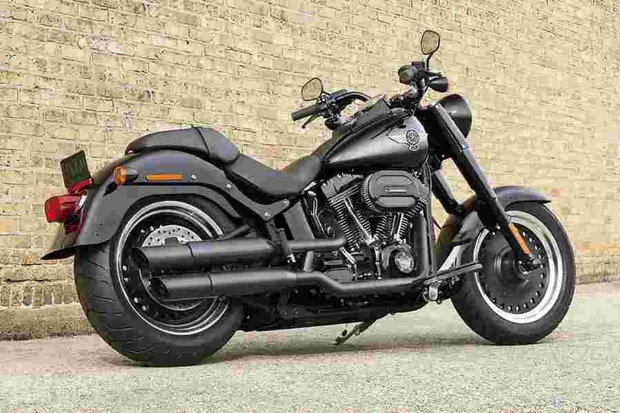 HARLEY DAVIDSON Fat Boy S 8383 1 Car A4 Photo Print
