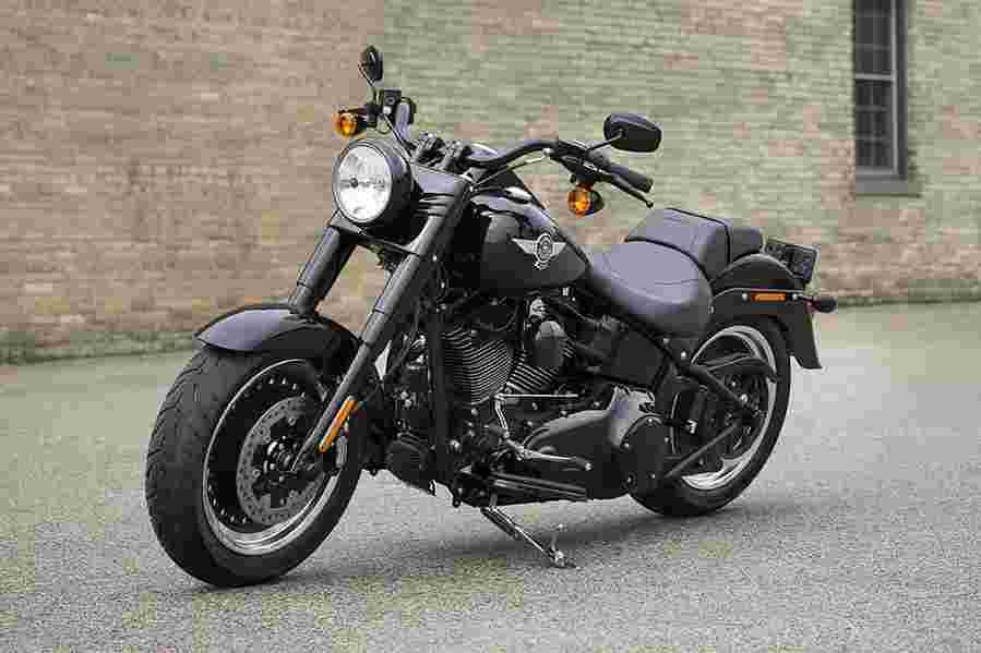 HARLEY DAVIDSON Fat Boy S 8383 5 Car A4 Photo Print
