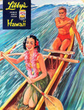 HAWAII Pirogue Vintage Advert A4 Photo Print