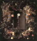 HEEM Jan Davidsz de Eucharist In Fruit Wreath A4 Photo Print