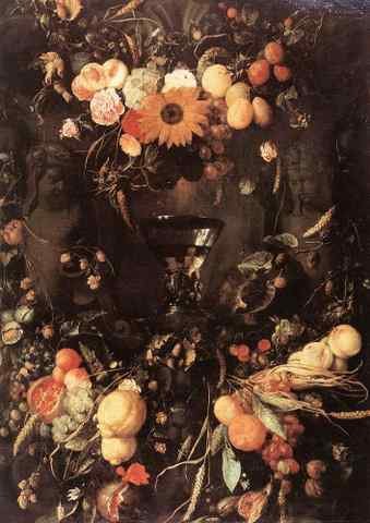 HEEM Jan Davidsz de Fruit And Flower Still Life A4 Photo Print