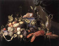 HEEM Jan Davidsz de Still Life With Fruit And Lobster A4 Photo Print
