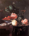 HEEM Jan Davidsz de Still Life With Fruits 1652 A4 Photo Print