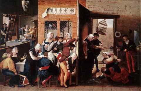HEMESSEN Jan Sanders van Merry Company A4 Photo Print