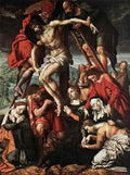 HEMESSEN Jan Sanders van The Descent From The Cross A4 Photo Print