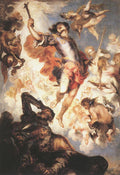 HERRERA Francisco the Younger The Triumph Of St Hermengild Art A4 Photo Print