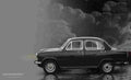 HINDUSTANAmbassador 192 3 Car A4 Photo Print
