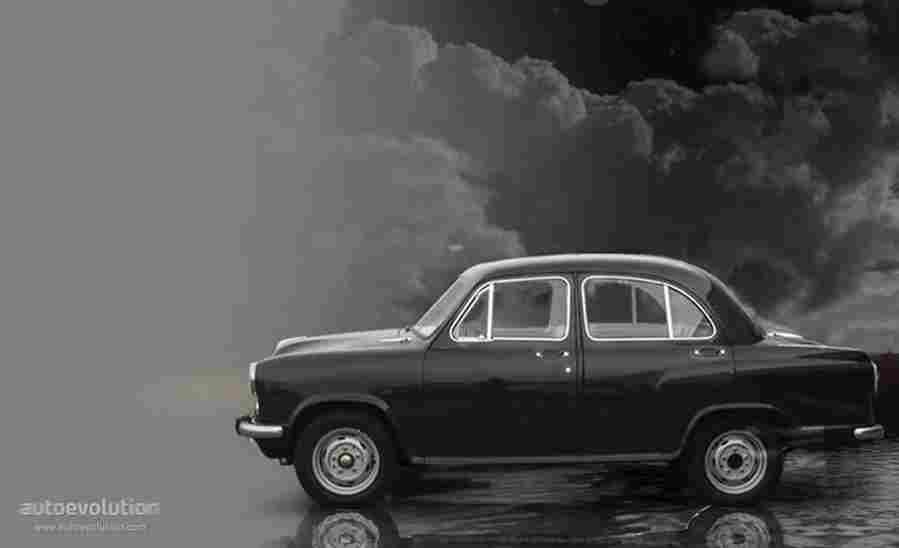 HINDUSTANAmbassador 192 3 Car A4 Photo Print