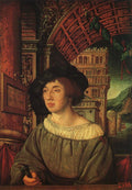 HOLBEIN Ambrosius Portrait Of A Young Man Art A4 Photo Print